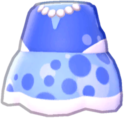 Island Adventure Blue Elegant Dress
