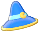 Island Adventure Blue Wizard Hat