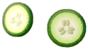 Island Adventure Cucumber Slices