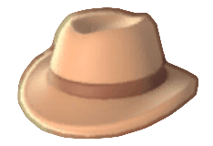 Island Adventure Tan Detective Hat