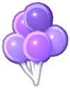 Island Adventure Violet Balloons