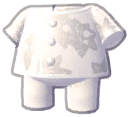 Island Adventure White Achkan