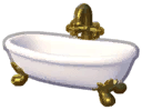 Island Adventure Clawfoot Bathtub