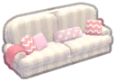 Hello Kitty Island Adventure Cottage Sofa