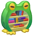 Island Adventure Critter Bookshelf