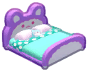 Island Adventure Kawaii Double Bed