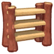 Island Adventure Log Bookshelf