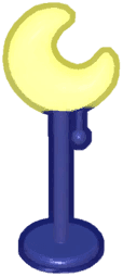 Island Adventure Moon Lamp