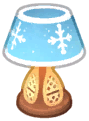 Island Adventure Snowshoe Lamp