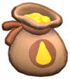 Island Adventure Yellow Dye Pouch